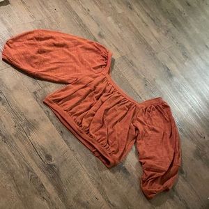 Free People Puff Sleeve Top